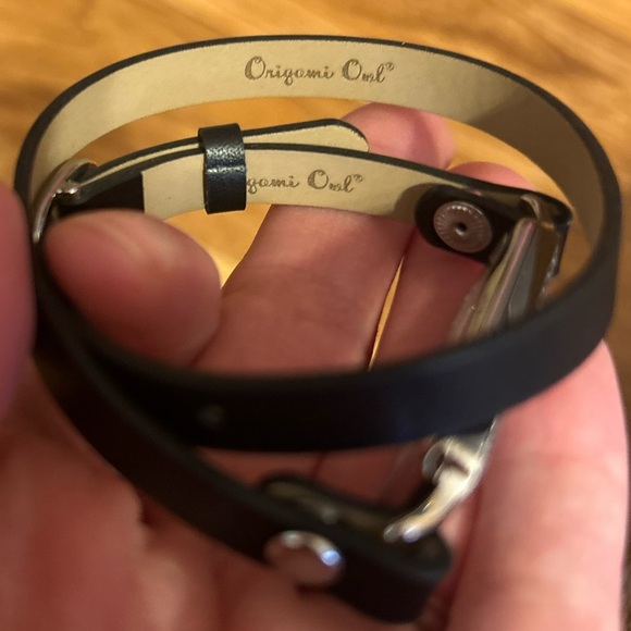 Origami Owl Swarovski Crystal Charm Holder Bracelet - Picture 4 of 4